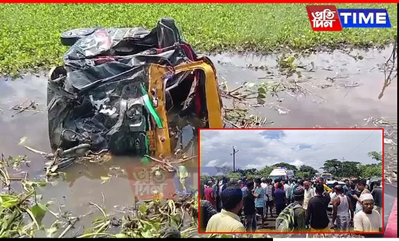 Six Dead, Including Three Women and a Child, in Fatal Karimganj Highway Crash